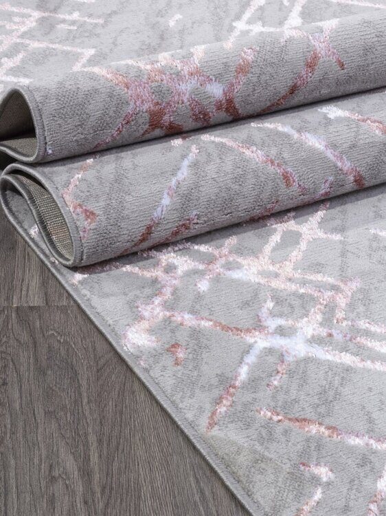 Merinos Ковер F164 - GRAY-PINK - коллекция LIMAN